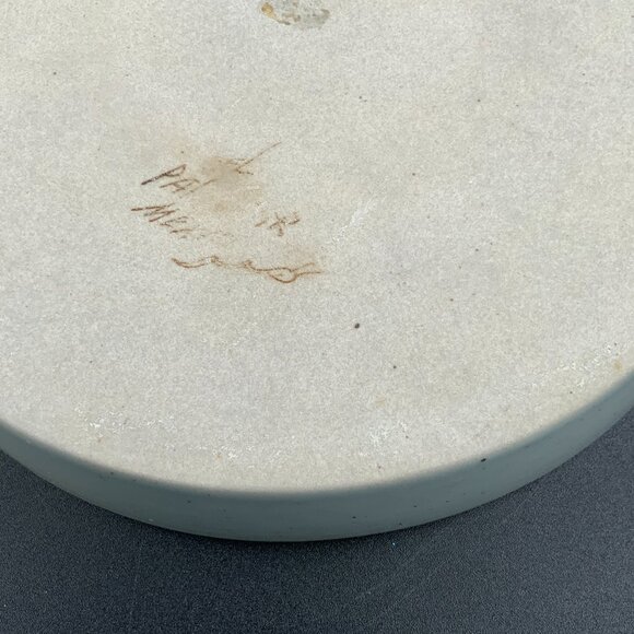 Vintage Ken Edwards El Palomar Blue Bird Butterfly Round 10" Baker - Picture 8 of 8